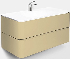 Am.Pm Мебель для ванной Sensation 100 нуга, глянцевая – фотография-3